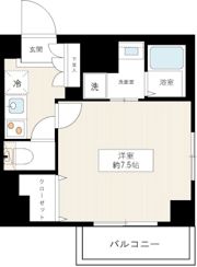LEXE矢口渡の間取り画像