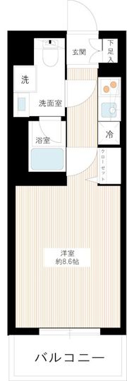RELUXIA赤羽志茂の間取り画像