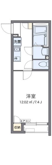 クレイノGlintの間取り画像