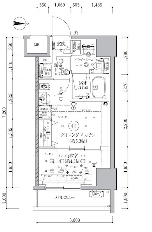 間取図