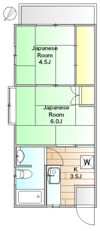 コーポホワイトの間取り画像