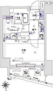 ルクシェール東向島の間取り画像