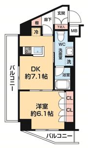 セジョリ大山の間取り画像