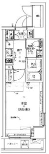 ガリシア新御徒町の間取り画像