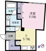 ELYSION KOWA annexの間取り画像