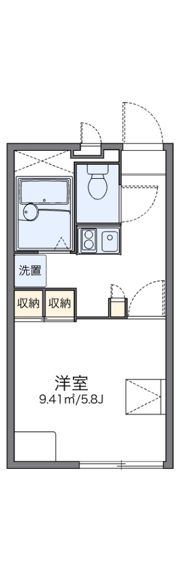 レオパレスエルパセオIIIの間取り画像