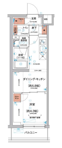 間取図