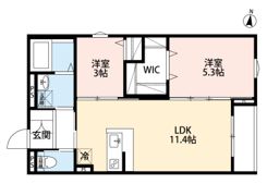 robot home 越谷の間取り画像