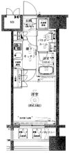ライジングプレイス川崎の間取り画像