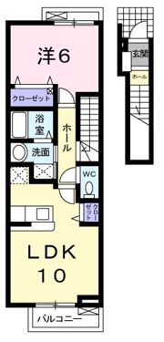 プリムヴェール ジャルダンの間取り画像