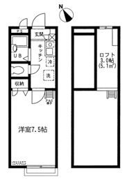 メインシティガーデン スワの間取り画像