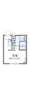 アルク国立北Iの間取り画像