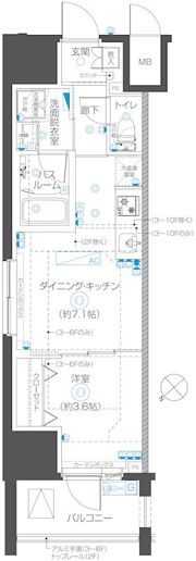 ZOOM立川曙町の間取り画像