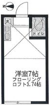 ユナイト川崎大師エル・パティオの間取り画像