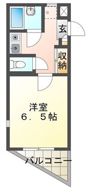 ボナール橋本の間取り画像
