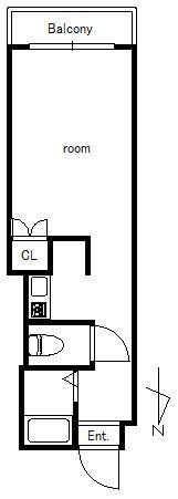 中銀蕨マンシオンの間取り画像