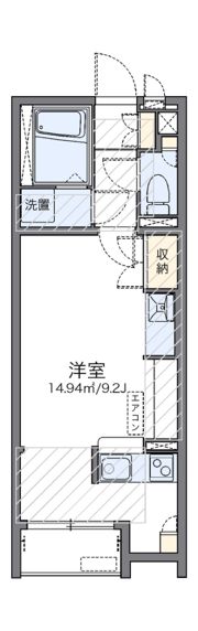 レオネクストテルビューレンの間取り画像