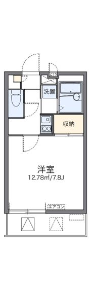 レオパレスレストの間取り画像