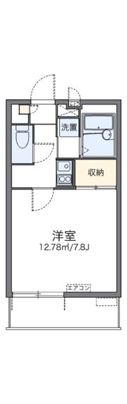 レオパレスレストの間取り画像