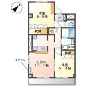 ヒンメルブロー （HIMMEL BLA）の間取り画像