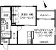ムーンライト コントラバスの間取り画像