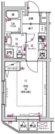エスペルーモ本所吾妻橋の間取り画像