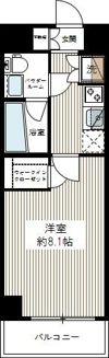 AXAS墨田AsylCourtの間取り画像