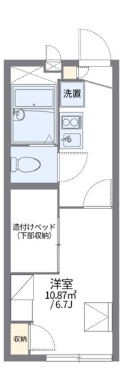 レオパレス豊IIIの間取り画像