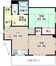 HOKI HAUS千歳船橋の間取り画像