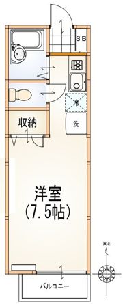 アンシャンテの間取り画像