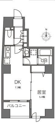 プラティーク新宿原町の間取り画像