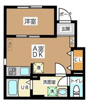 AZURE Meguro Gohongiの間取り画像