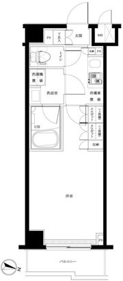 ルーブル下丸子伍番館の間取り画像