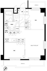 ルーブル王子本町の間取り画像