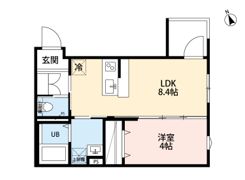 robot home 原木中山の間取り画像