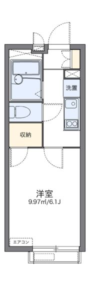 レオパレスクリエイトコーポ2の間取り画像