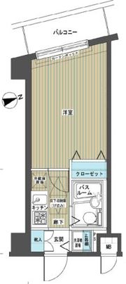 フェニックス笹塚弐番館の間取り画像