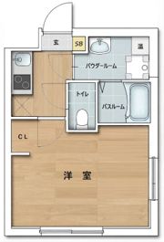 コンフォシード東坂下の間取り画像