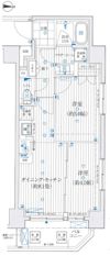 TRADIS RISE 錦糸町の間取り画像