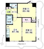 第126新井ビルの間取り画像