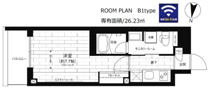 ステージファースト平和台の間取り画像