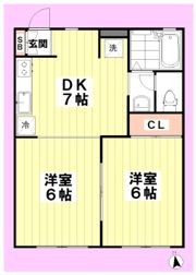 RYU弐番館の間取り画像
