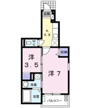 グランベルメゾンの間取り画像