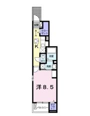 グランクレールDの間取り画像