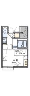 レオパレス平成IIの間取り画像