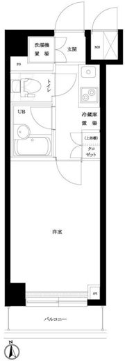 ルーブル東蒲田参番館の間取り画像