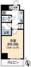 ヴェルヒルズ芝浦の間取り画像
