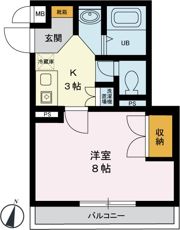 パインフィールドの間取り画像