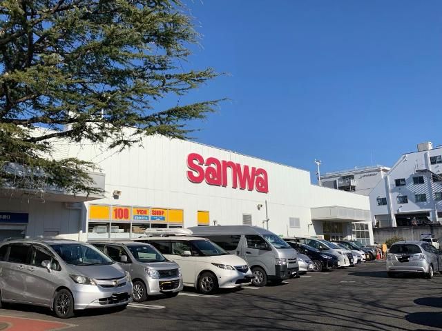 近くのsanwa忠生店まで734m(徒歩10分)
