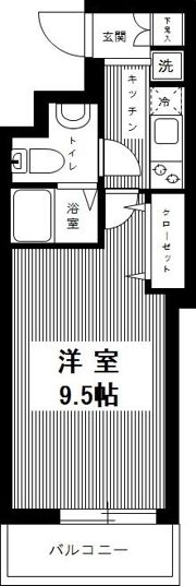 ファーストコート赤羽の間取り画像